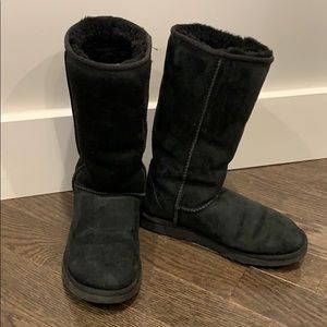 Tall Black Ugg